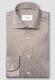 Eton Solid Color Filo di Scozia Cotton Jersey Jacquard Knit Overhemd Beige