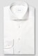 Eton Solid Color Filo di Scozia Cotton Jersey Jacquard Knit Overhemd Wit