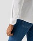 Eton Solid Color Subtle Texture Royal Oxford Button Down Overhemd Wit