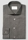 Eton Solid Color Ultra Soft Super 120s Merino Wool Overhemd Donker Grijs
