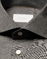 Eton Solid Color Ultra Soft Super 120s Merino Wool Overhemd Donker Grijs
