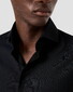 Eton Solid Color Ultra Soft Super 120s Merino Wool Overhemd Navy