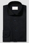 Eton Solid Color Ultra Soft Super 120s Merino Wool Overhemd Navy