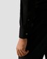 Eton Solid Color Ultra Soft Super 120s Merino Wool Overhemd Zwart