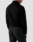 Eton Solid Color Ultra Soft Super 120s Merino Wool Overhemd Zwart