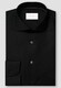Eton Solid Color Ultra Soft Super 120s Merino Wool Overhemd Zwart