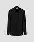 Eton Solid Color Ultra Soft Super 120s Merino Wool Overhemd Zwart