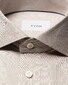 Eton Solid Signature Oxford Luxury Cotton Overhemd Beige
