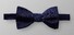 Eton Strikje Donker Blauw Melange