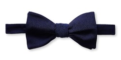 Eton Strikje Donker Blauw Melange