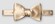 Eton Strikje Strikje Beige