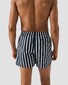 Eton Stripe Drawstring Rear Zip Pocket Swim Short Navy