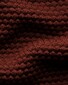 Eton Structure Knit Polo Pullover Extrafine Merino Trui Donker Rood