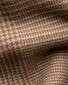 Eton Subtle Check Merino Wool Sjaal Beige