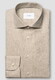 Eton Subtle Herringbone Cotton Signature Flanel Overhemd Beige