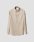 Eton Subtle Herringbone Cotton Signature Flanel Overhemd Beige