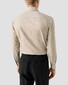 Eton Subtle Herringbone Cotton Signature Flanel Overhemd Beige