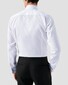 Eton Subtle Rich Geometric Structure Dobby Weave Rounded French Cuffs Overhemd Wit