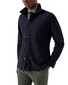 Eton Subtle Texture Herringbone Brushed Cotton Signature Flanel Overhemd Beige
