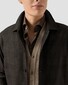Eton Super 120s Merino Wool Allover Mini Check Overhemd Donker Bruin