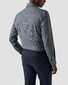 Eton Super 120s Ultra-Soft Merino Semi Solid Texture Pattern Overhemd Navy