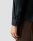 Eton Tartan Plaid Check Organic Cotton Twill Button-Down Overhemd Navy-Groen