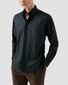 Eton Tartan Plaid Check Organic Cotton Twill Button-Down Overhemd Navy-Groen