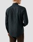 Eton Tartan Plaid Check Organic Cotton Twill Button-Down Overhemd Navy-Groen