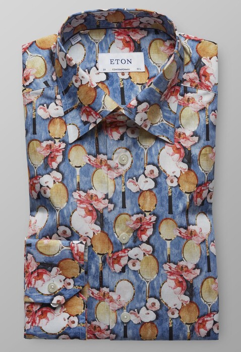eton flower shirt