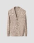 Eton Textured Cotton Linen Knit Cardigan Beige