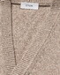 Eton Textured Cotton Linnen Knit Vest Beige