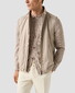 Eton Textured Cotton Linnen Knit Vest Beige
