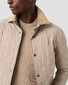 Eton Thick Plain Stitch Luxury Eco Cashmere Crew Neck Trui Beige