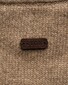 Eton Thick Plain Stitch Luxury Eco Cashmere Crew Neck Trui Beige