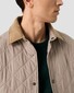 Eton Thick Plain Stitch Luxury Eco Cashmere Crew Neck Trui Donker Groen