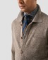 Eton Tonal Ornamental Pattern Signature Twill Overhemd Navy
