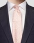 Eton Tonal Paisley Pattern Rich Texture Stropdas Licht Roze