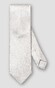 Eton Tonal Paisley Pattern Rich Texture Stropdas Silver