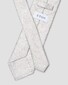 Eton Tonal Paisley Pattern Rich Texture Stropdas Silver