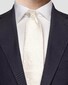 Eton Tonal Paisley Pattern Rich Texture Stropdas Wit