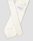 Eton Tonal Paisley Pattern Rich Texture Stropdas Wit
