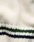Eton Tretorn Cotton V-Neck Cardigan Off White-Green