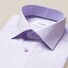 Eton Twill Cutaway Faux Uni Overhemd Licht Paars