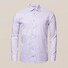 Eton Twill Cutaway Faux Uni Overhemd Licht Paars