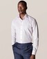 Eton Twill Cutaway Faux Uni Overhemd Licht Roze
