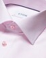 Eton Twill Cutaway Faux Uni Overhemd Licht Roze