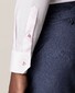 Eton Twill Cutaway Faux Uni Overhemd Licht Roze