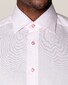 Eton Twill Cutaway Faux Uni Overhemd Licht Roze