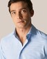 Eton Ultimate Comfort Four-Way Stretch Overhemd Licht Blauw