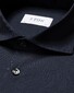 Eton Ultimate Comfort Four-Way Stretch Overhemd Navy